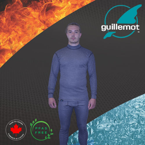 Flame-Resistant Men's Pants Long Johns with Fly